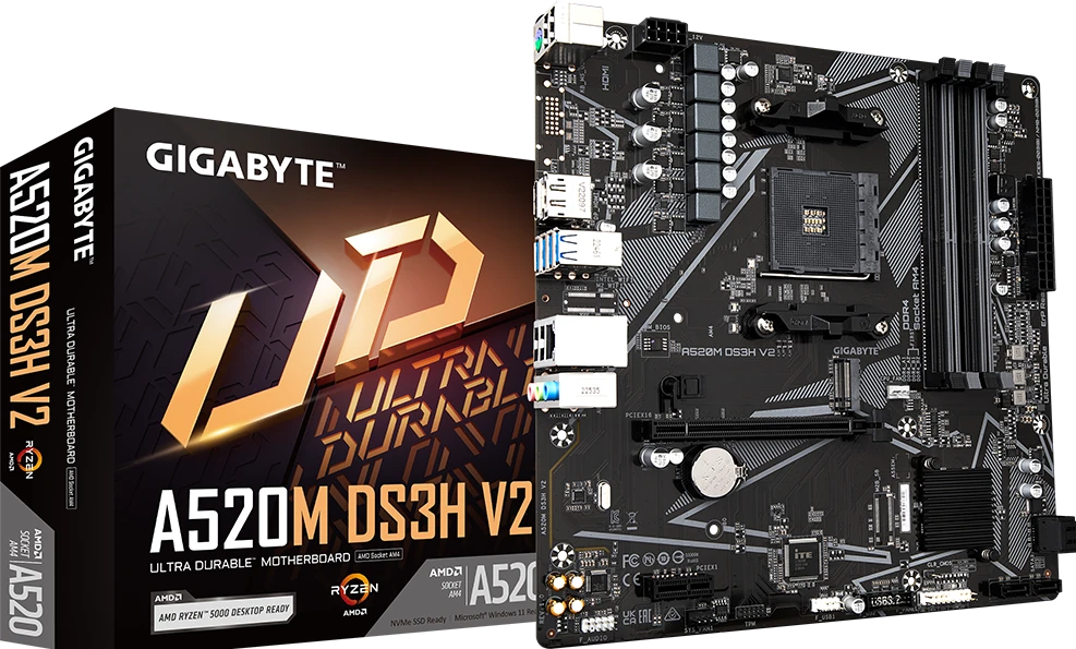 Gigabyte A520M DS3H V2 (Rev. 1.0)